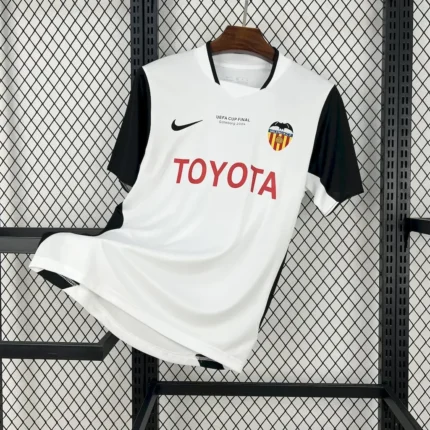 Valencia CF 2003/2004 UEFA Cup Final Home Retro Jersey