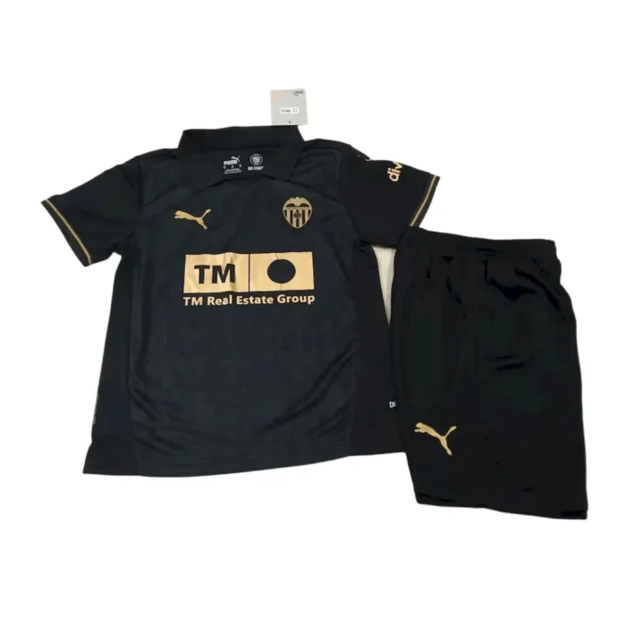 Valencia CF 2024/25 Away Kids Kit