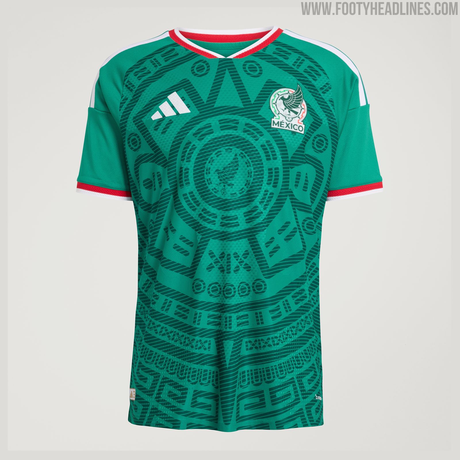 Mexico 2026 World Cup home kit by Adidas, ranked the best home shirt of the tournament