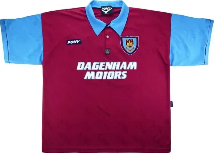 West Ham United 1995/97 Home Retro Jersey