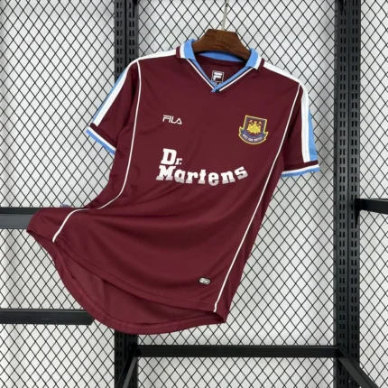 West Ham United 1999/01 Home Retro Jersey