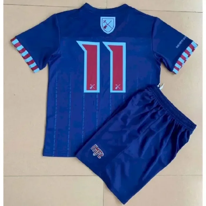 West Ham United 2021 Away Kids Kit