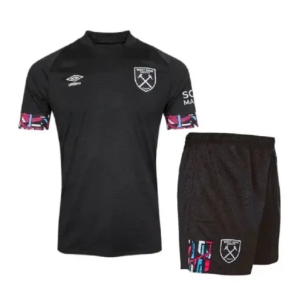 West Ham United 2022/23 Away Kids Kit