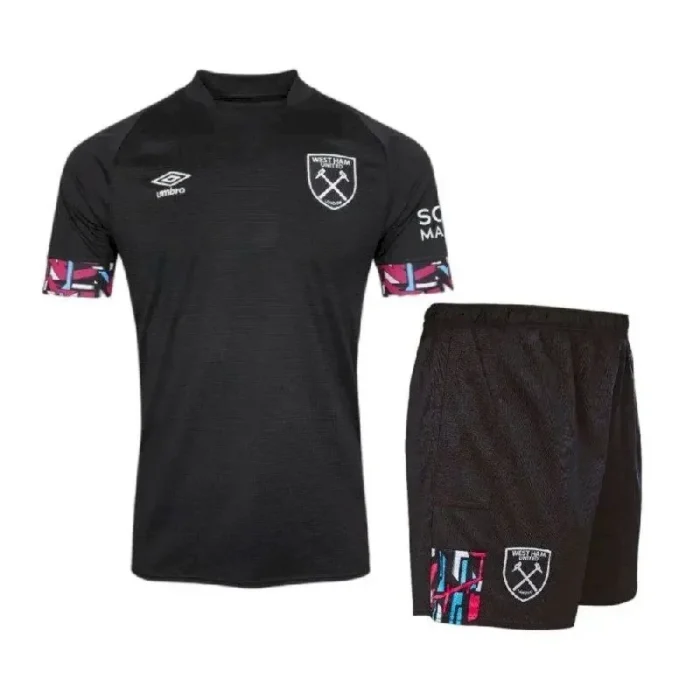West Ham United 2022/23 Away Kids Kit