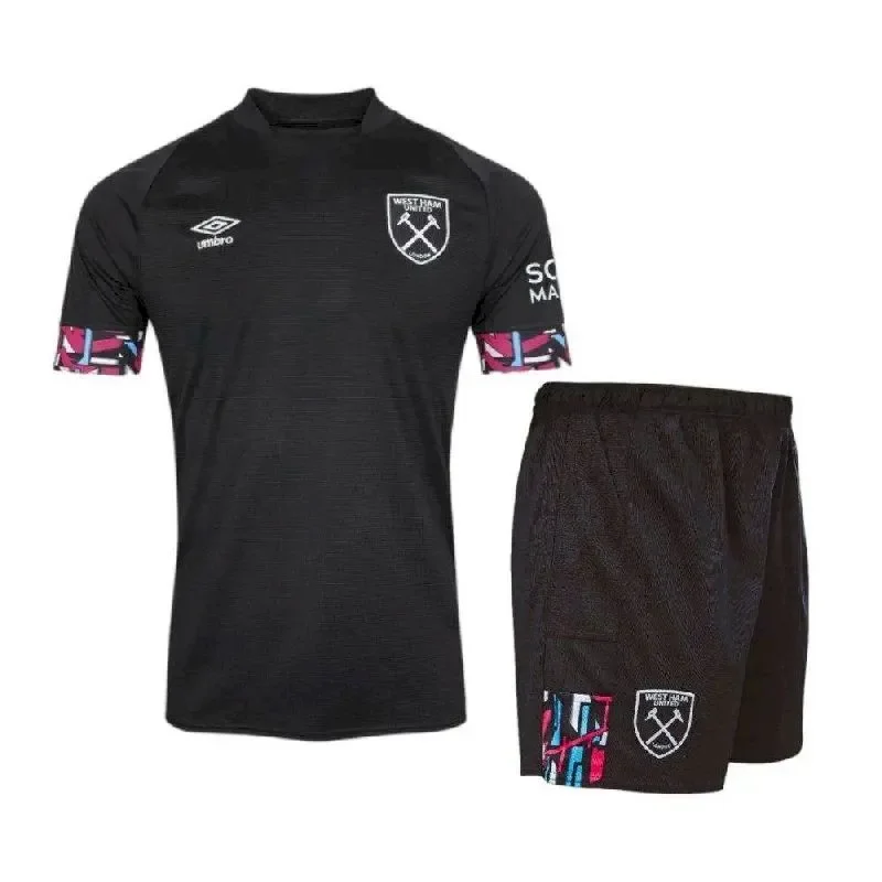 West Ham United 2022/23 Away Kids Kit