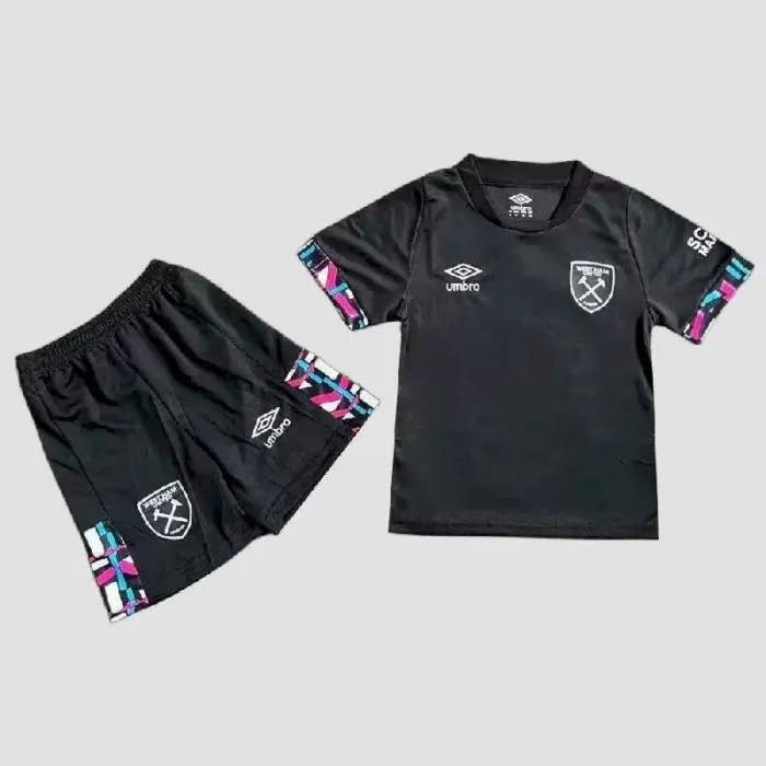 West Ham United 2022/23 Away Kids Kit