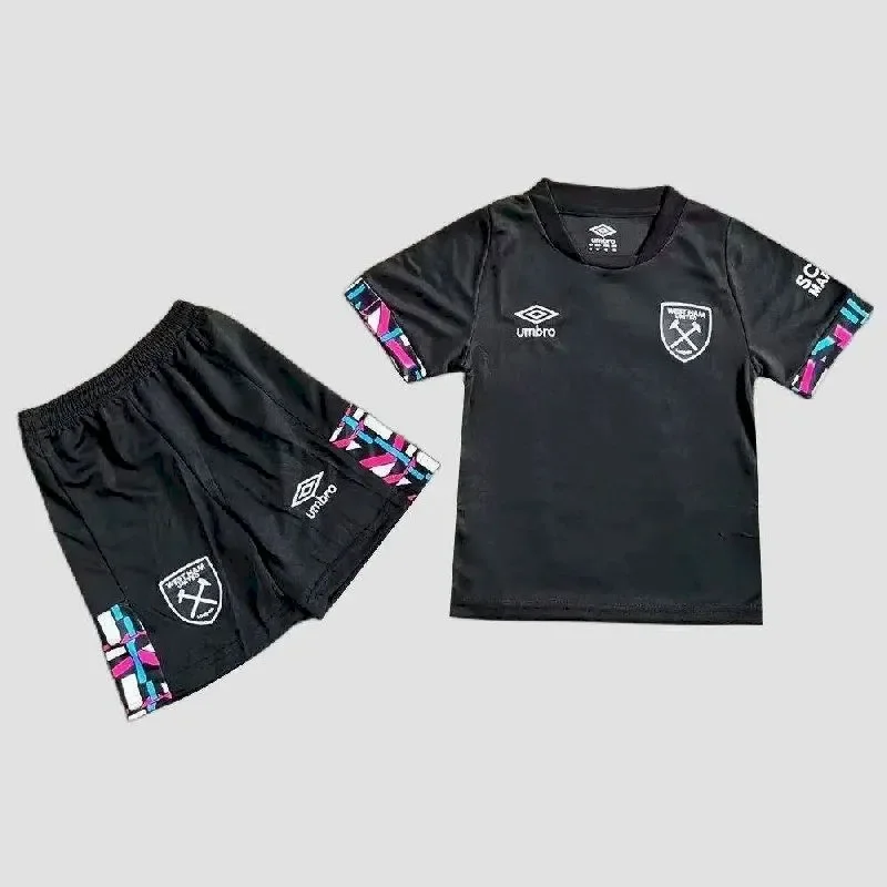 West Ham United 2022/23 Away Kids Kit