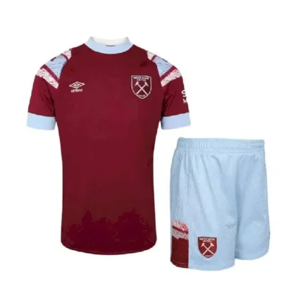 West Ham United 2022/23 Home Kids Kit