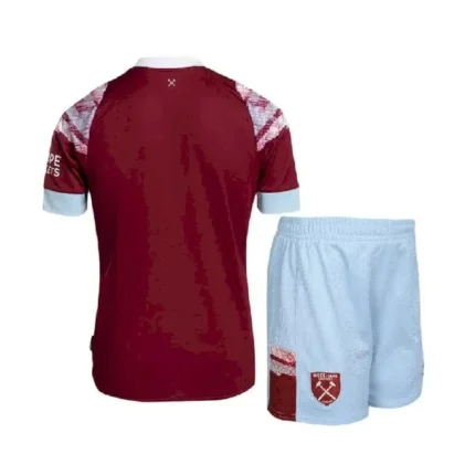West Ham United 2022/23 Home Kids Kit