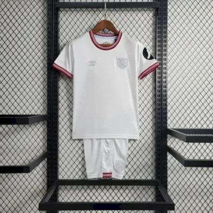 West Ham United 2023/24 Away Kids Kit