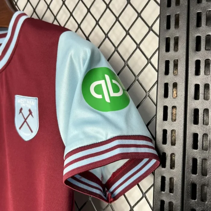 West Ham United 2024/25 Home Kids Kit