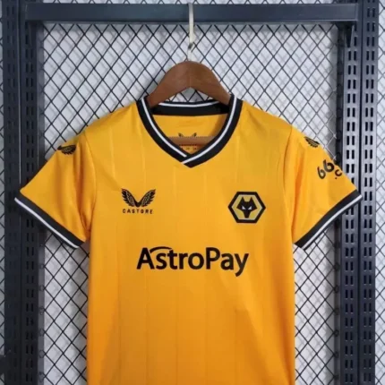 Wolves 2023/24 Home Kids Kit