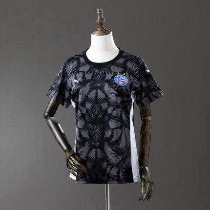 Womens Bahia 2025/26 Goalkeeper Black Jersey