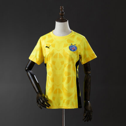 Womens Bahia 2025/26 Goalkeeper Yellow Jersey