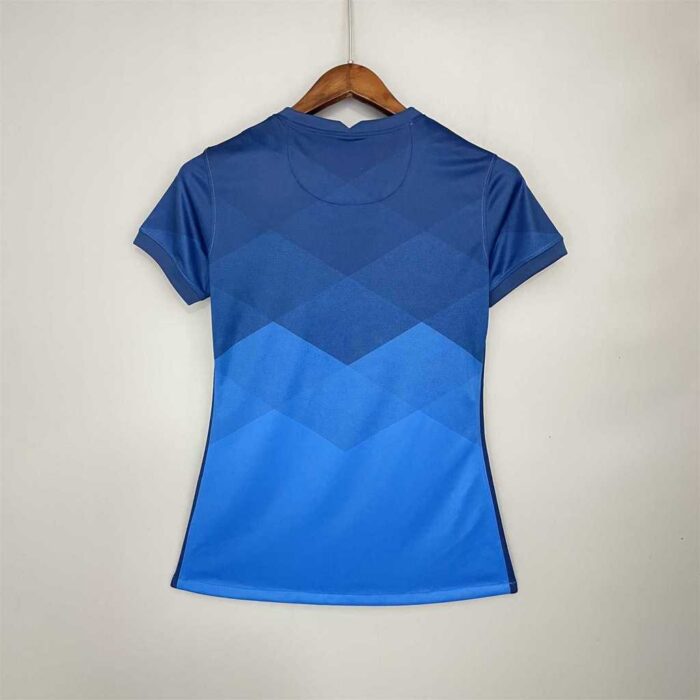 Womens Brazil 2021 Away Retro Style Jersey
