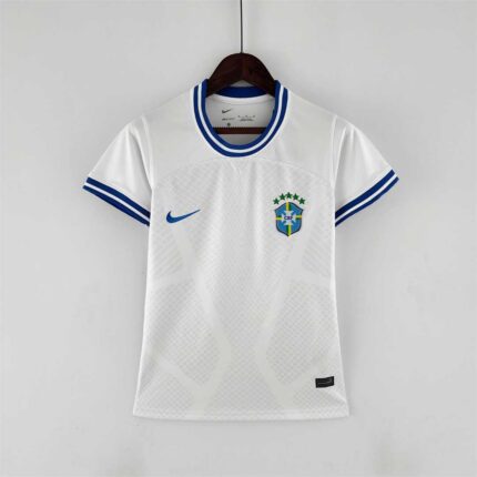 Womens Brazil 2022 World Cup World Cup Concept White Jersey