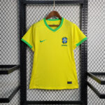 Womens Brazil 2023 Home Jersey