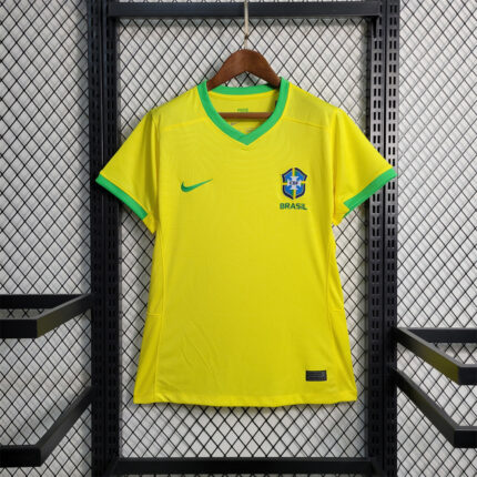 Womens Brazil 2023 Home Jersey