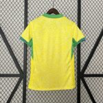 Womens Brazil 2024 Home yellow Jersey