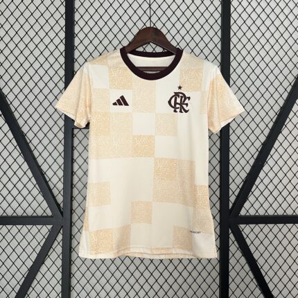 Womens Flamengo 2024/25 Yellow Special Edition Jersey