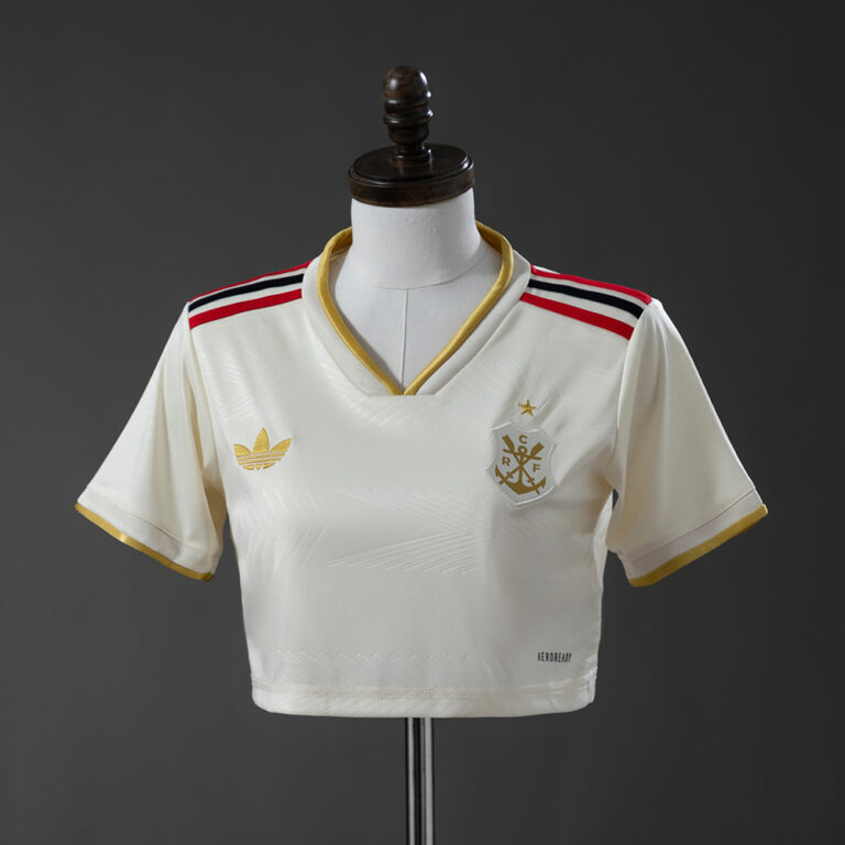 Womens Flamengo Third 2526 crop top style Jersey
