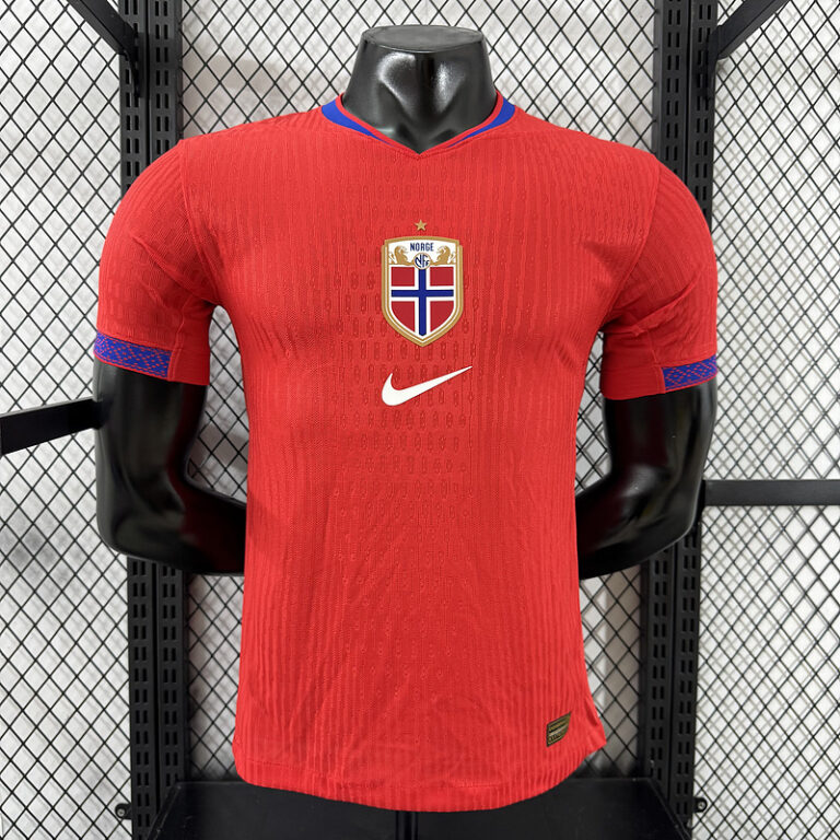 Womens Norway 2025 Home Jersey Player Version