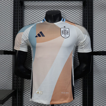 Womens Spain 2025 Away team Jersey Player Version