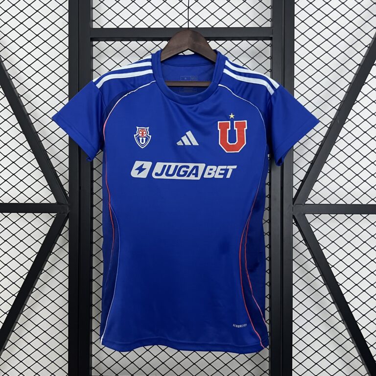 Womens Universidad de Chile 2025/26 Home blue Jersey