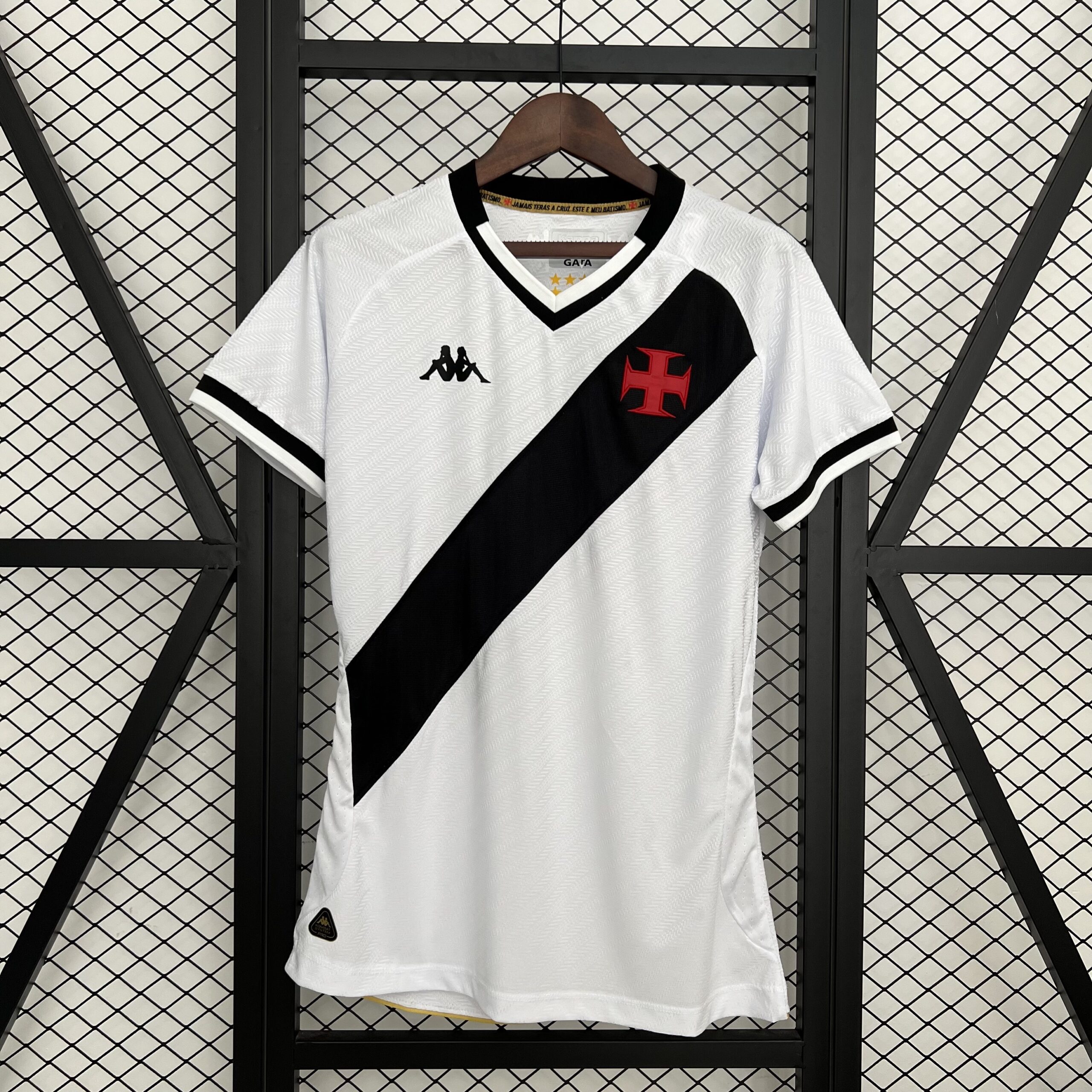 Womens Vasco da Gama 2025/26 Away da white Jersey Womens Vasco da Gama 2025/26 Away da white Jersey